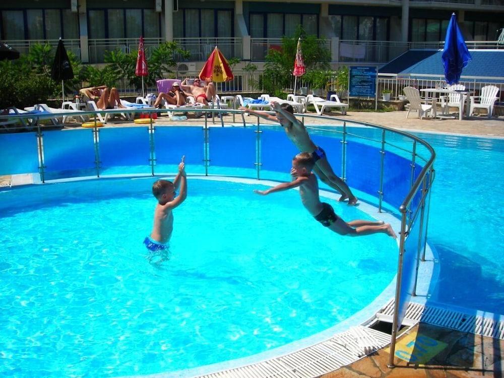 Aquamarine Hotel Sunny Beach Exterior foto